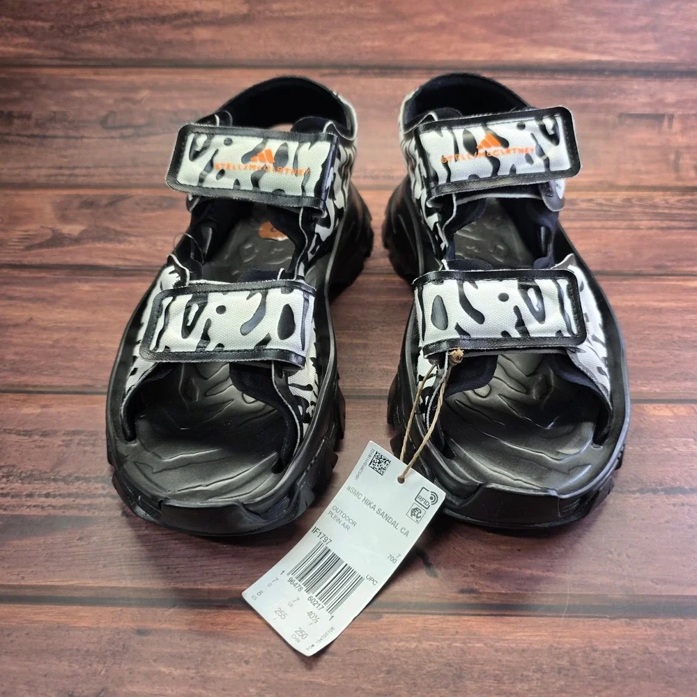Adidas by Stella McCartney Hika Sandal CA Animal Print Platform IF1797 Womens 8